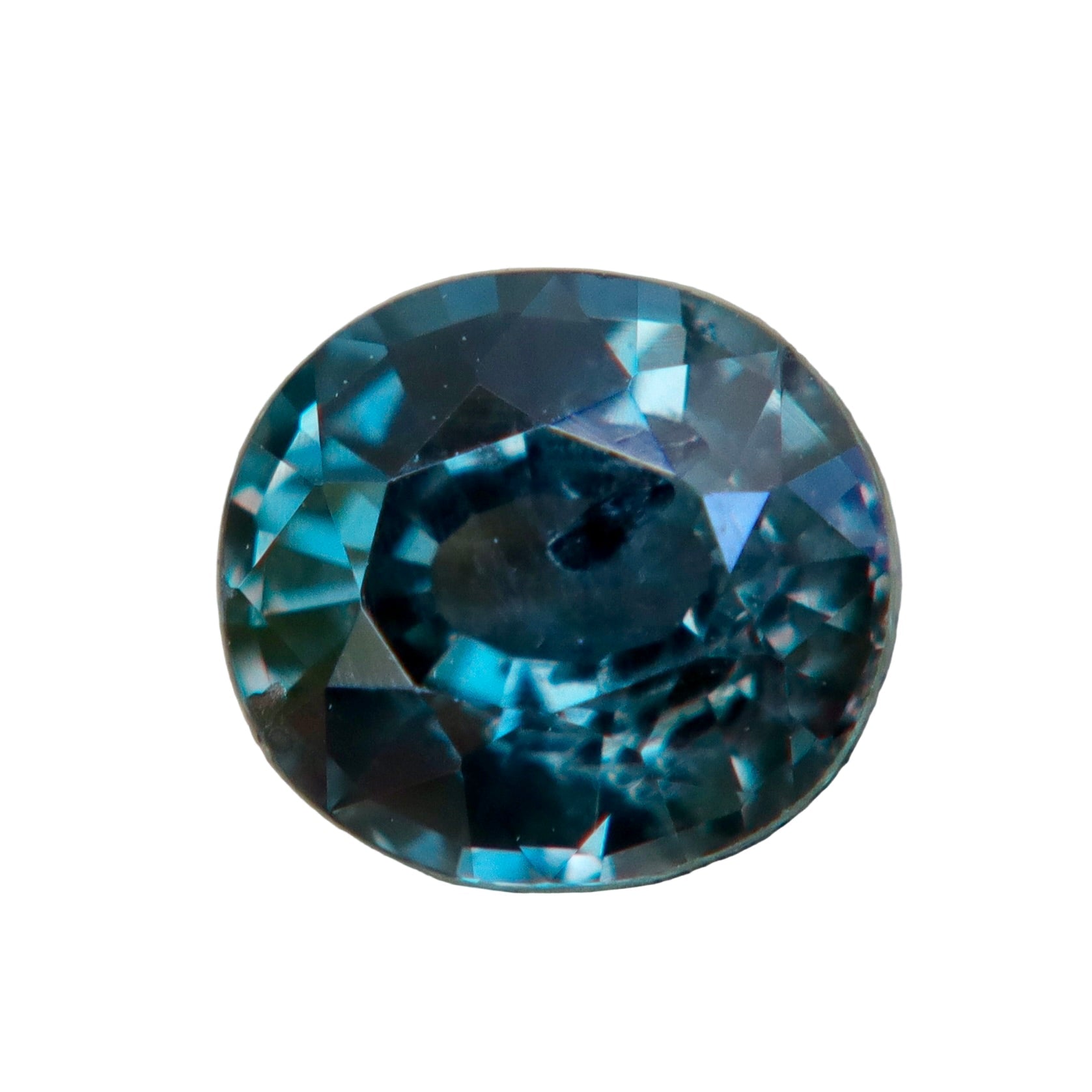 1.18 ct Natural Teal Sapphire (Madagascar, Unheated & Untreated) – Oval Cut, I1 - Sapphirepal
