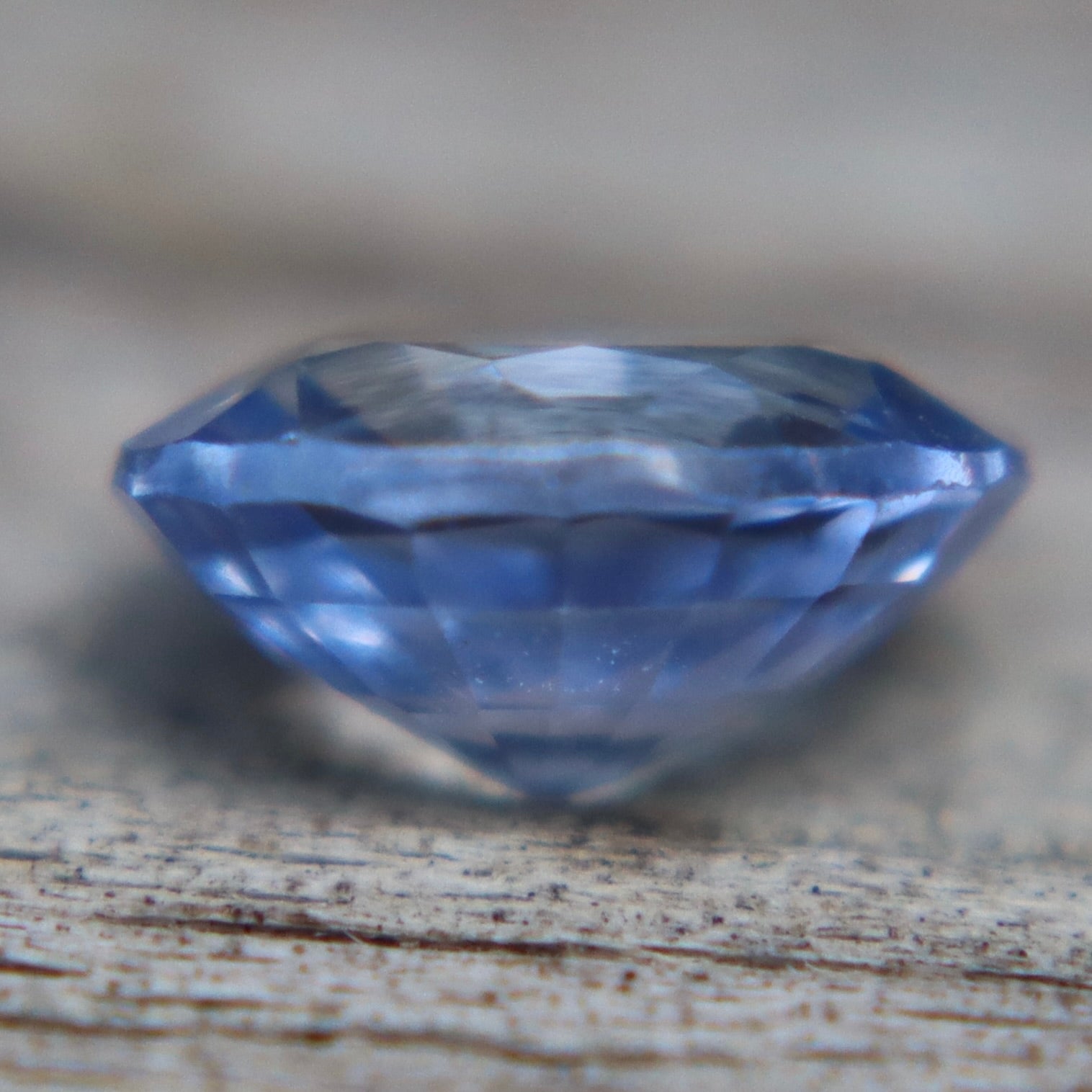 1.20 Carat Natural Blue White Sapphire (Ceylon) — Oval Cut, Heated, VS | Sapphire Pal Australia - Sapphirepal