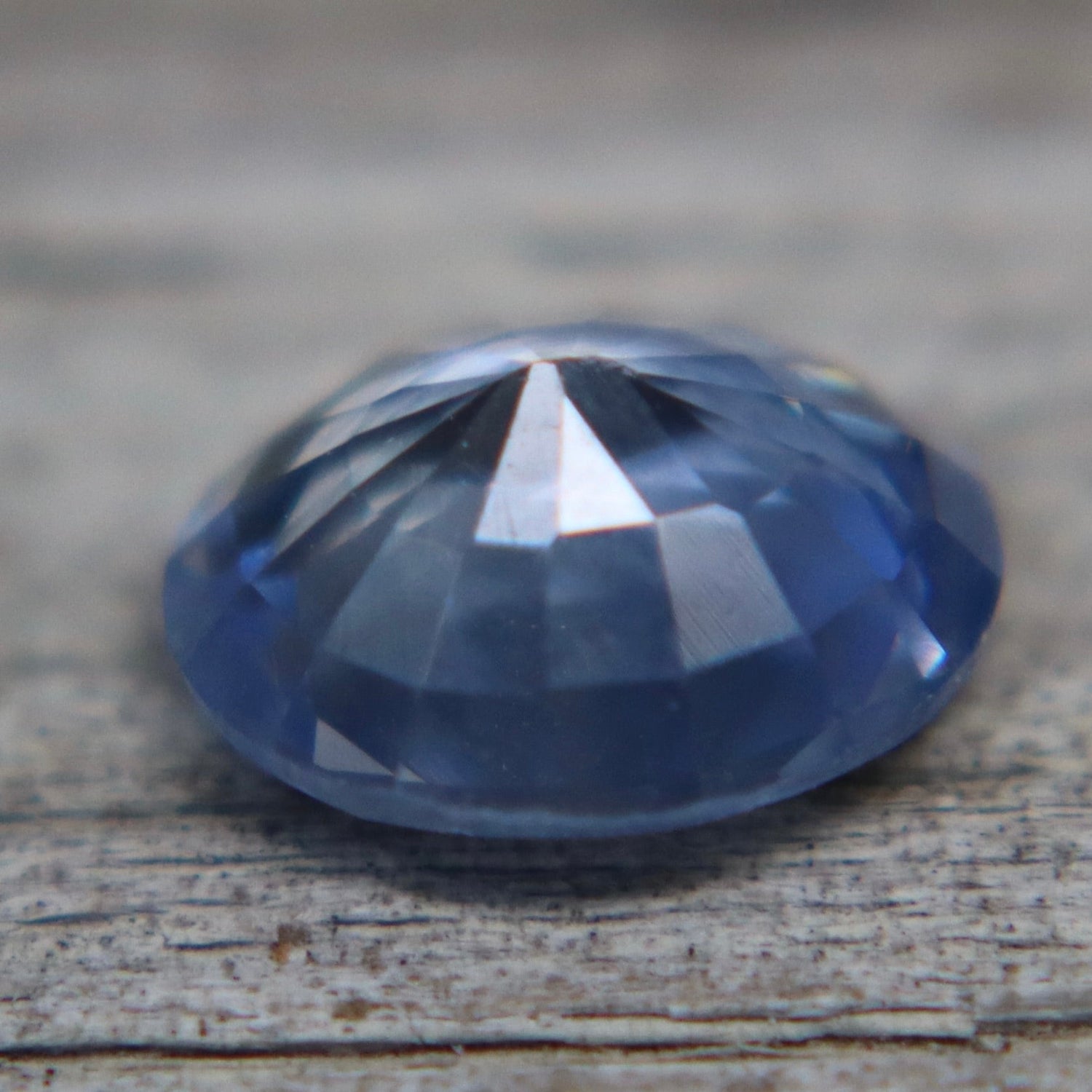 1.20 Carat Natural Blue White Sapphire (Ceylon) — Oval Cut, Heated, VS | Sapphire Pal Australia - Sapphirepal