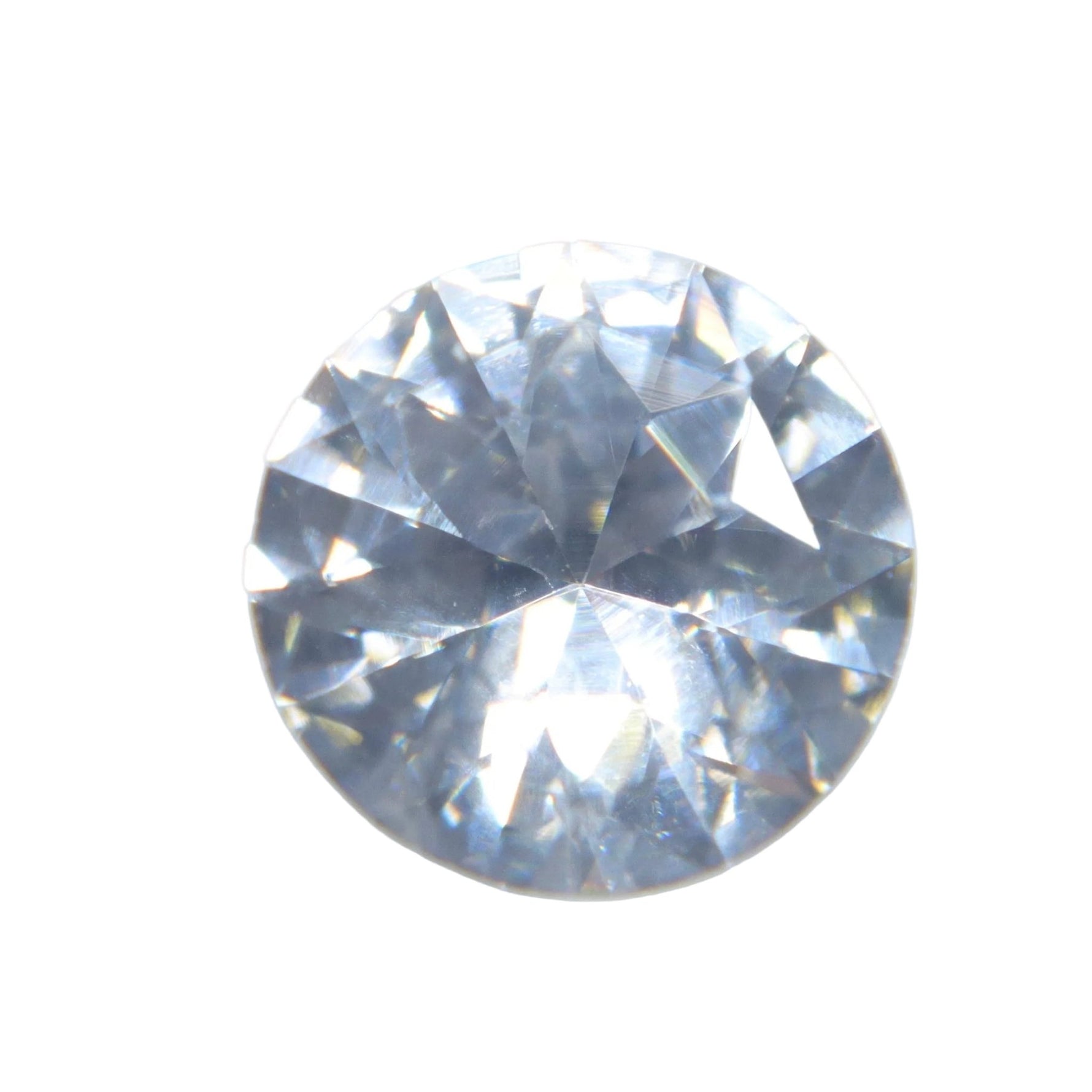 1.20 ct Natural White Sapphire – Round Cut Ceylon Loose Gemstone - Sapphirepal