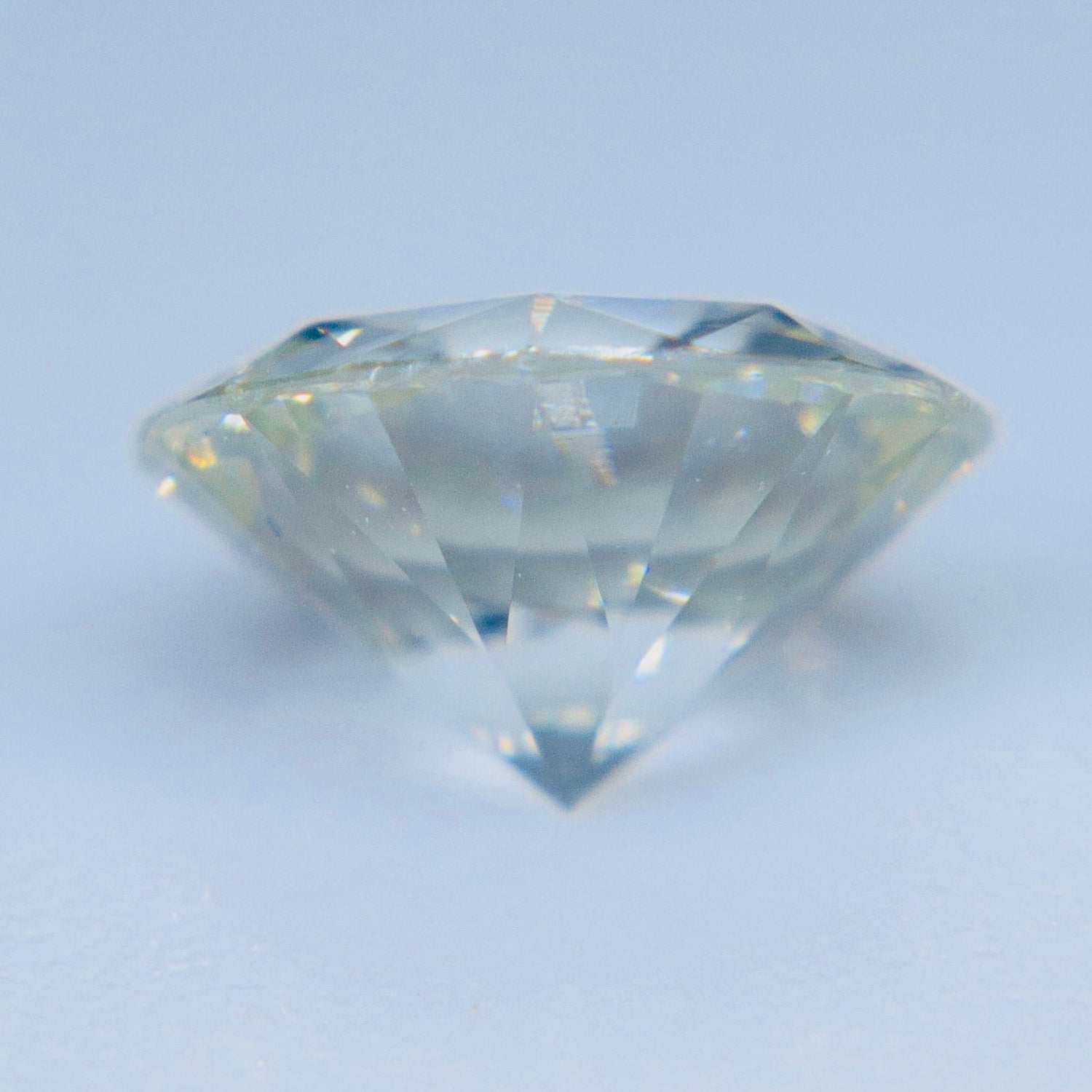 1.20 ct Natural White Sapphire – Round Cut Ceylon Loose Gemstone - Sapphirepal