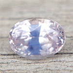 1.20ct Natural Pale Pink Sapphire – Unheated Oval Cut Ceylon Gemstone - Sapphirepal