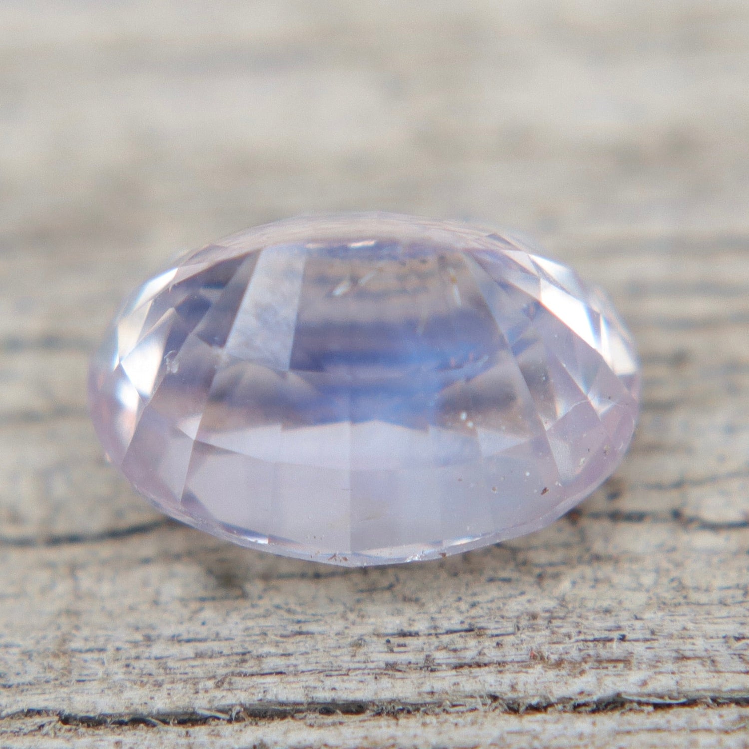 1.20ct Natural Pale Pink Sapphire – Unheated Oval Cut Ceylon Gemstone - Sapphirepal