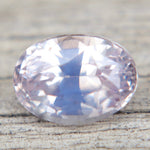 1.20ct Natural Pale Pink Sapphire – Unheated Oval Cut Ceylon Gemstone - Sapphirepal