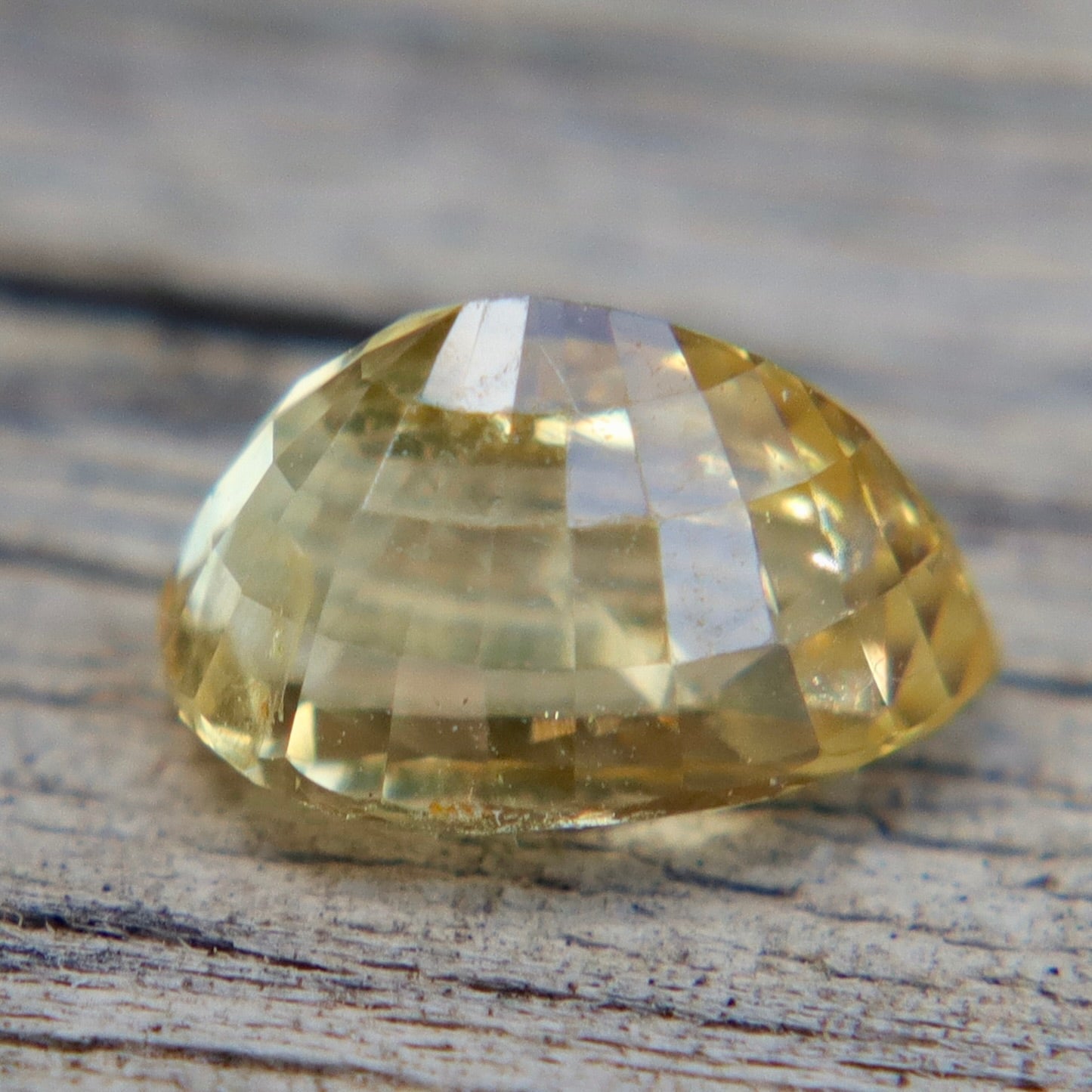 1.20ct Natural Yellow Sapphire | Pear Cut Unheated Untreated Loose Gemstone - Sapphirepal