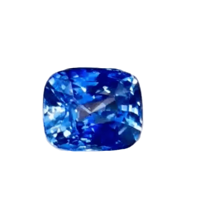 12.25 Carat Natural Blue Sapphire Cushion Cut | Ceylon Sapphire Gemstone - Sapphirepal