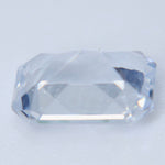 1.23ct Natural Colorless Sapphire – Emerald Cut Ceylon Sapphire Gemstone - Sapphirepal