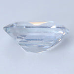 1.23ct Natural Colorless Sapphire – Emerald Cut Ceylon Sapphire Gemstone - Sapphirepal
