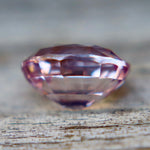1.24 Carat Natural Padparadscha Sapphire – Unheated Oval Cut Ceylon Gemstone - Sapphirepal