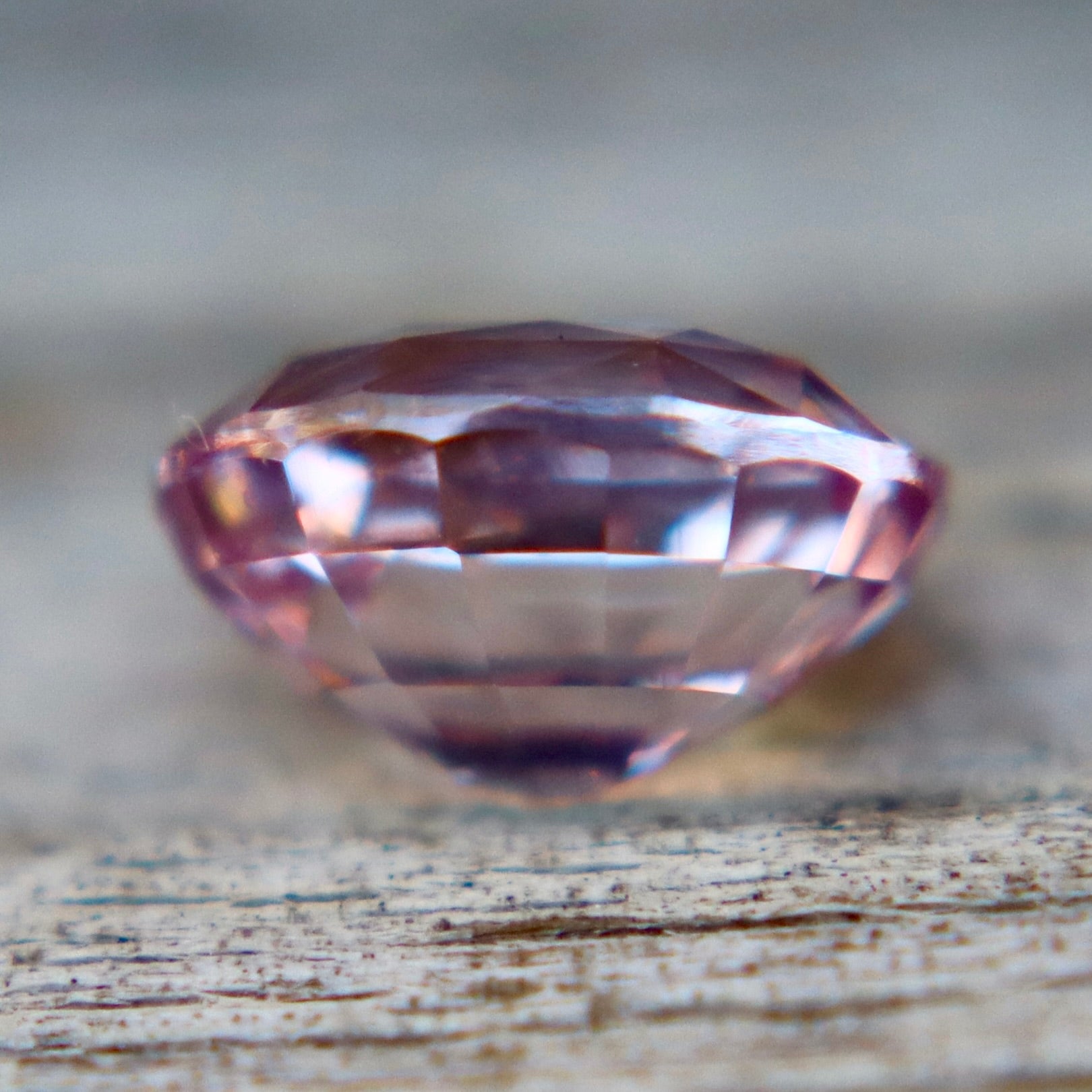 1.24 Carat Natural Padparadscha Sapphire – Unheated Oval Cut Ceylon Gemstone - Sapphirepal