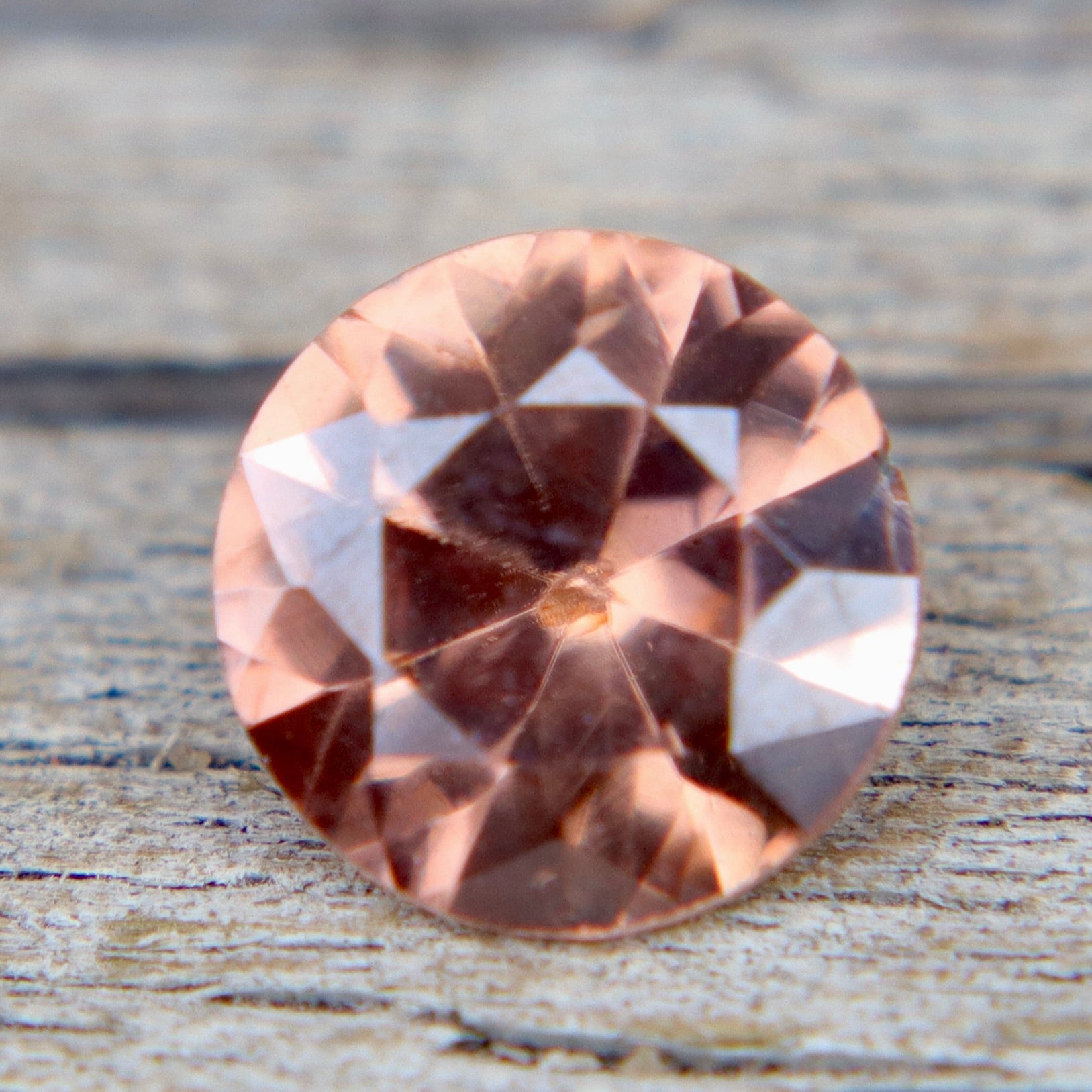 1.25 Carat Natural Brown Zircon | Round Cut | Unheated & Untreated | Ceylon Origin - Sapphirepal