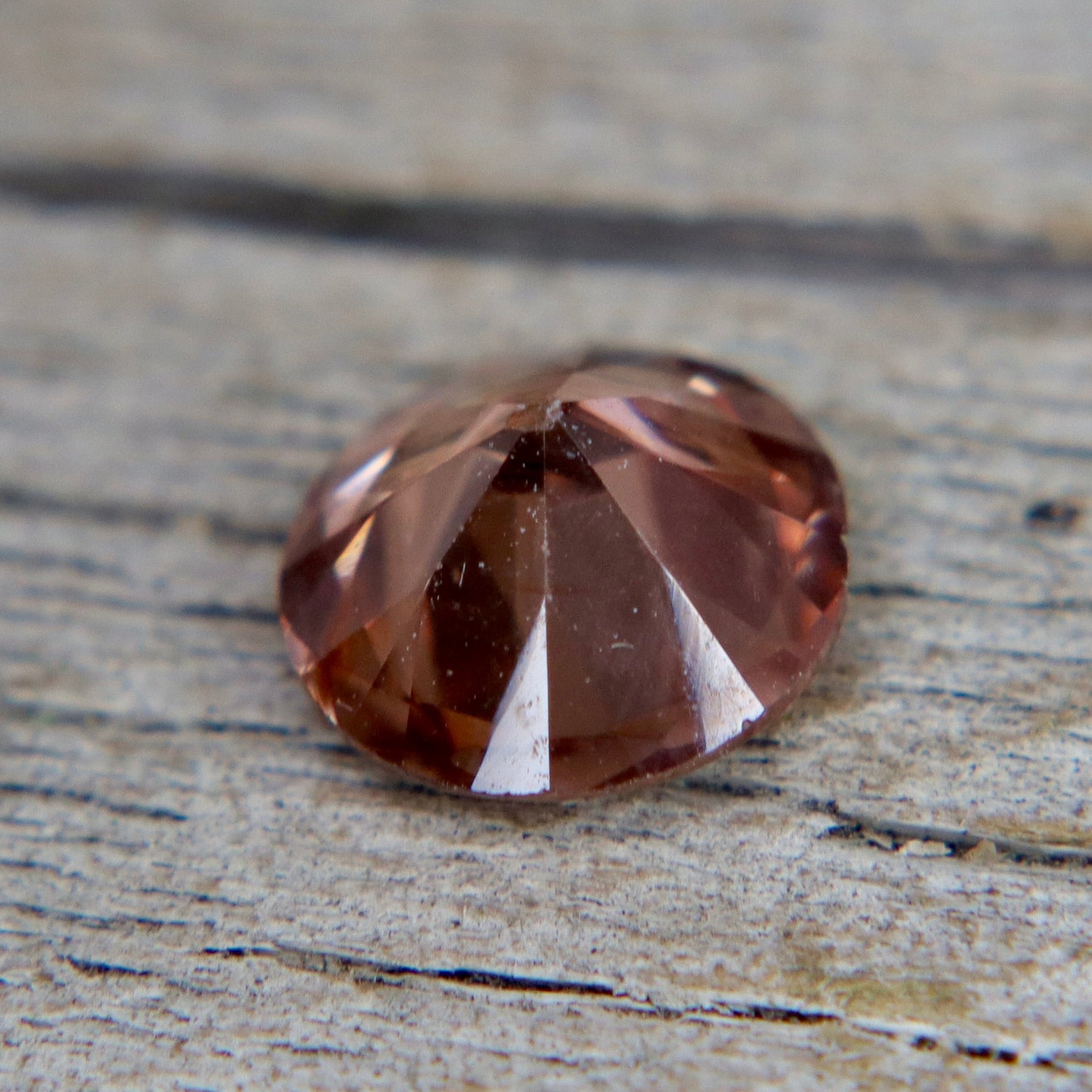 1.25 Carat Natural Brown Zircon | Round Cut | Unheated & Untreated | Ceylon Origin - Sapphirepal