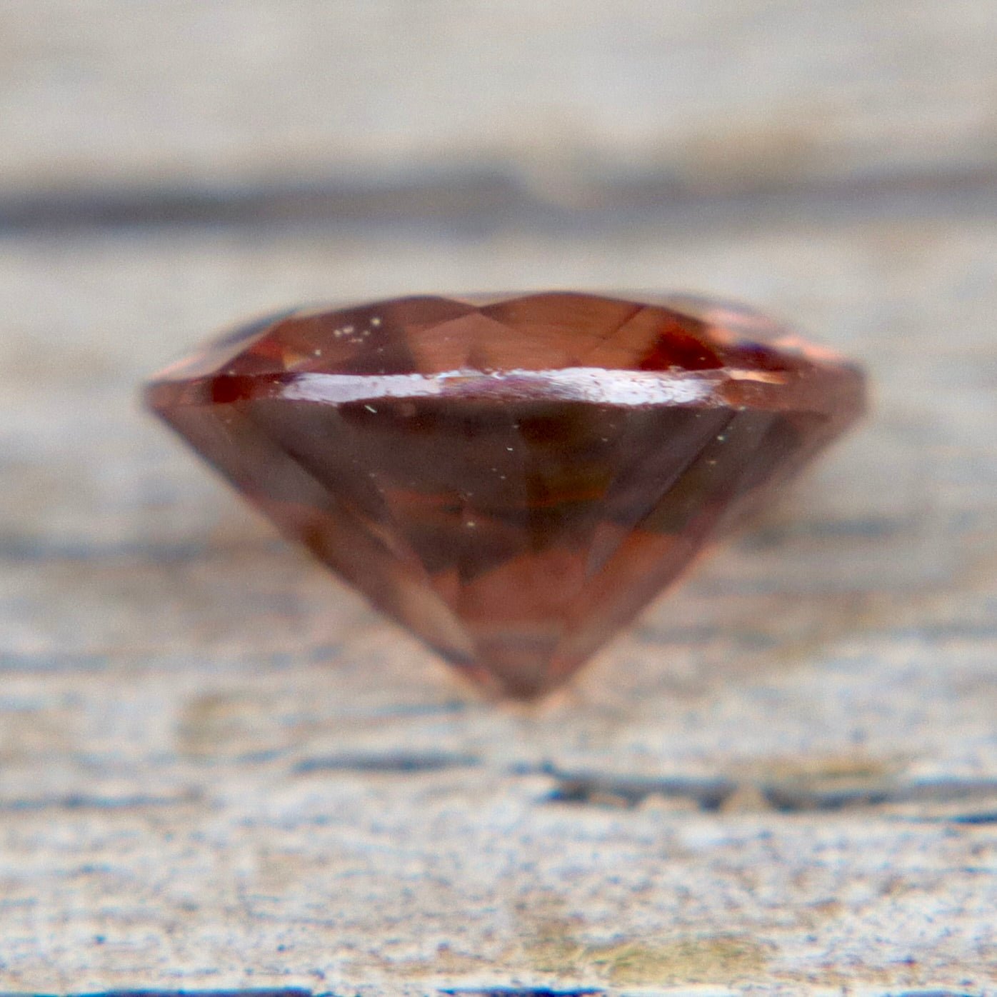 1.25 Carat Natural Brown Zircon | Round Cut | Unheated & Untreated | Ceylon Origin - Sapphirepal