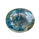 1.27 ct Natural Parti Sapphire (Madagascar, Unheated & Untreated) – Oval Cut, I Clarity - Sapphirepal