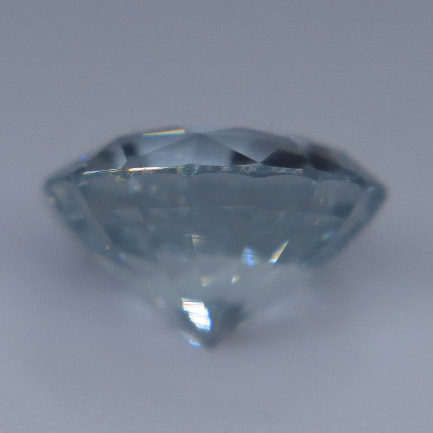 1.29ct Natural White Sapphire – Unheated Round Ceylon Gemstone - Sapphirepal