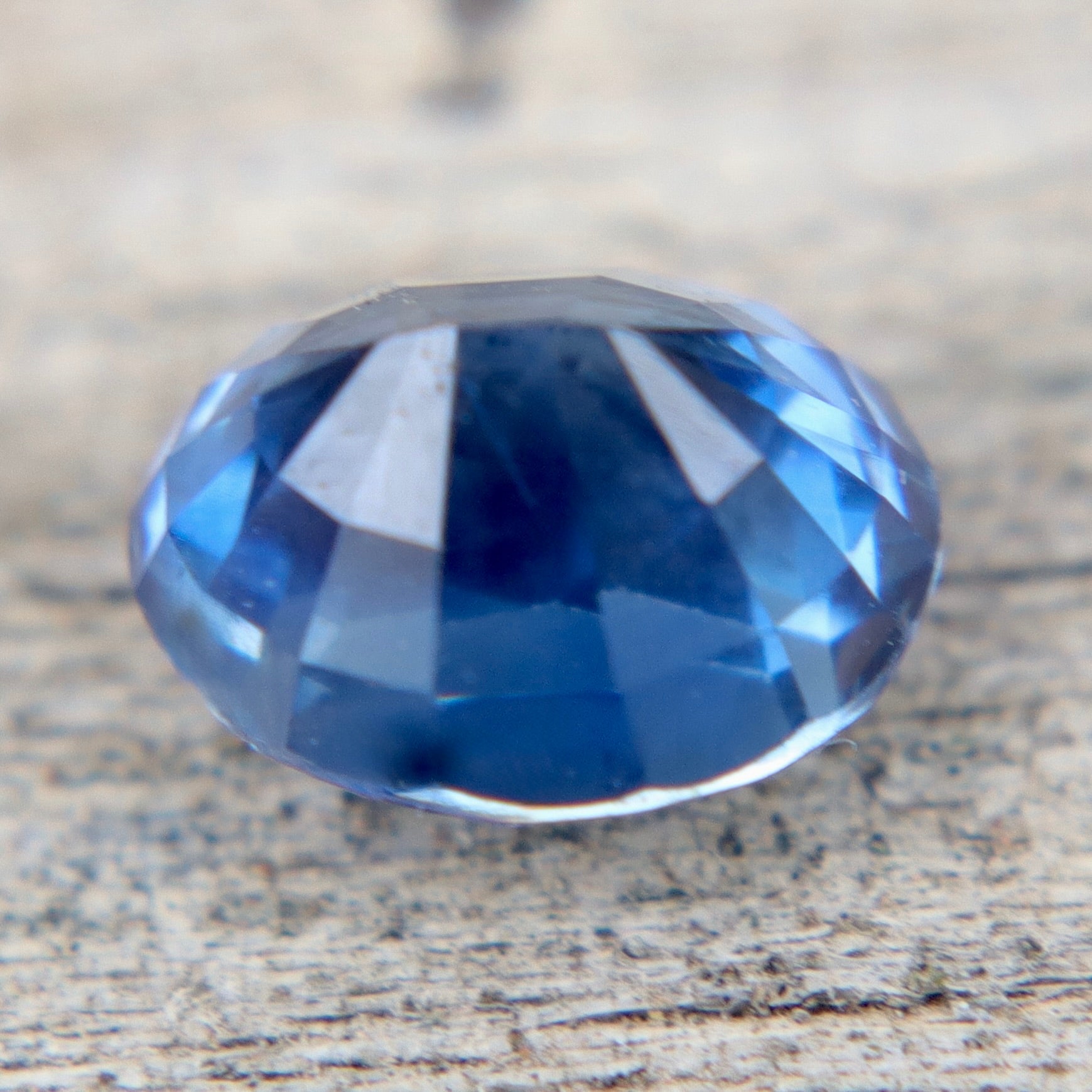 1.30ct Natural Blue Sapphire – Unheated Oval Cut Ceylon Gemstone - Sapphirepal