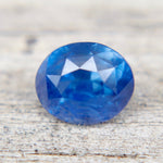 1.30ct Natural Blue Sapphire – Unheated Oval Cut Ceylon Gemstone - Sapphirepal