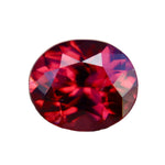 1.37 Carat Natural Garnet – Oval Cut VVS Loose Gemstone (Earth Sourced) - Sapphirepal