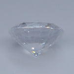 1.38ct Natural White Sapphire – Round Cut Ceylon Gemstone - Sapphirepal