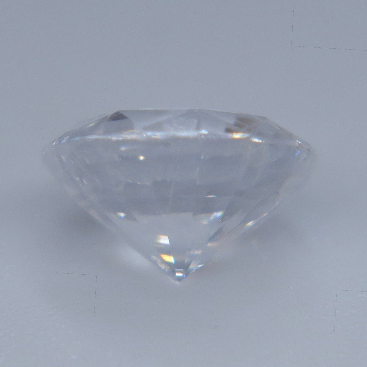 1.38ct Natural White Sapphire – Round Cut Ceylon Gemstone - Sapphirepal