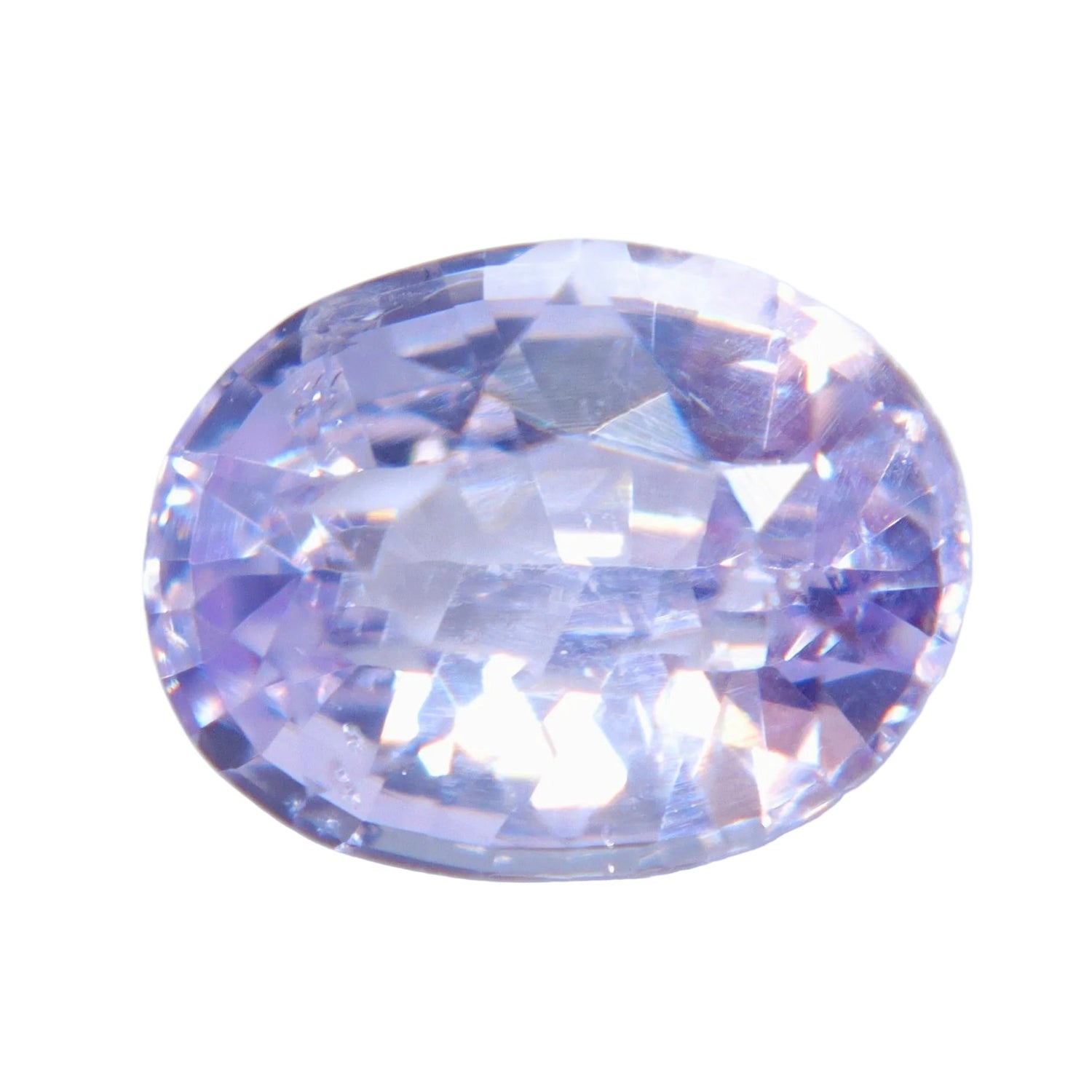 1.39ct Natural Pale Pink Sapphire – Oval Cut Ceylon Sapphire Gemstone - Sapphirepal