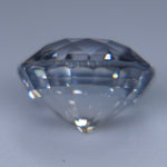 1.43ct Natural White Sapphire with Soft Pink Hue – Unheated Round Ceylon Gemstone - Sapphirepal