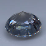 1.43ct Natural White Sapphire with Soft Pink Hue – Unheated Round Ceylon Gemstone - Sapphirepal