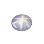 1.45 Carat Natural Star Sapphire – Bluish Grey Oval Cabochon | Ceylon Origin | Unheated Earth - Sourced Gemstone - Sapphirepal