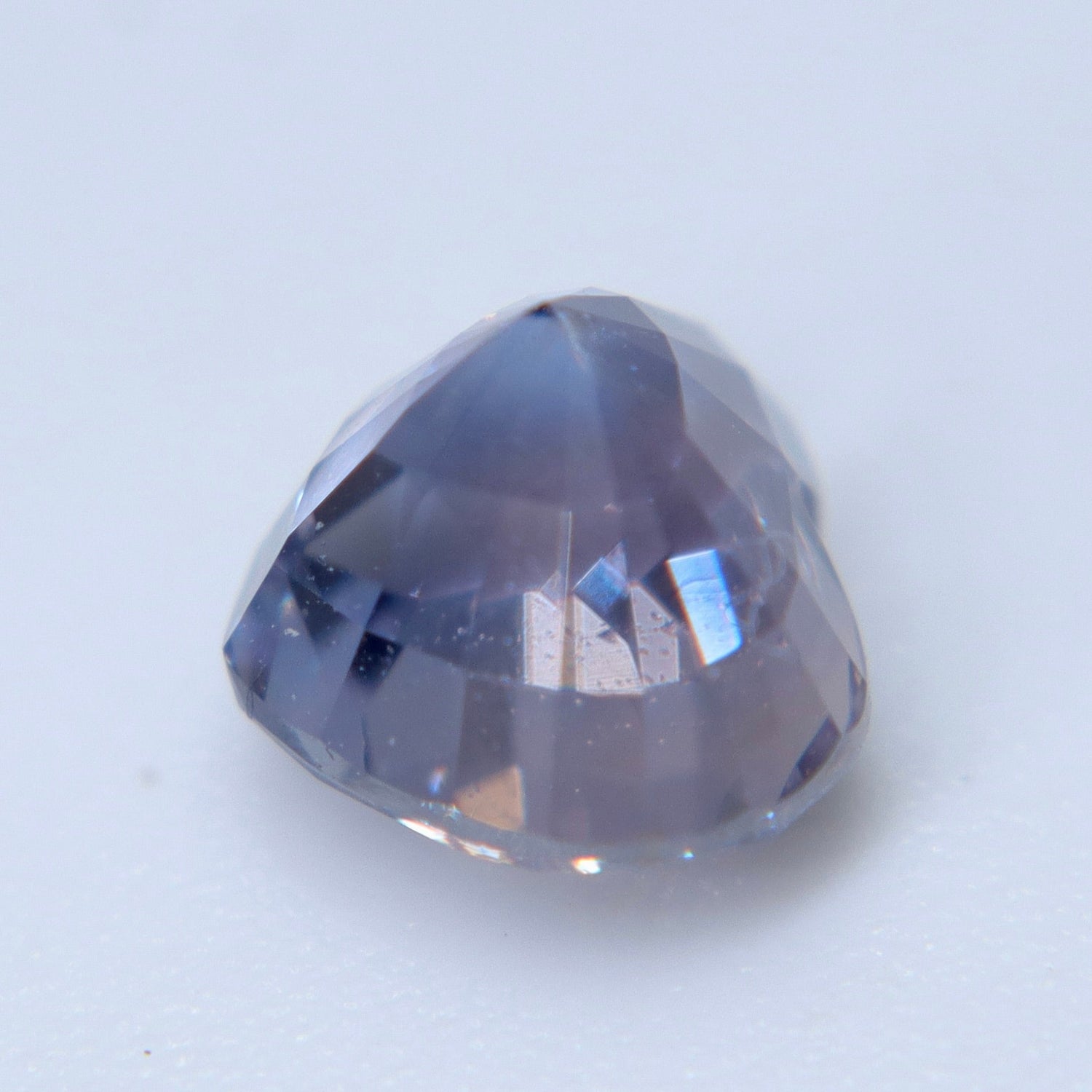 1.46ct Natural Purple Sapphire – Heart Cut Ceylon Sapphire - Sapphirepal