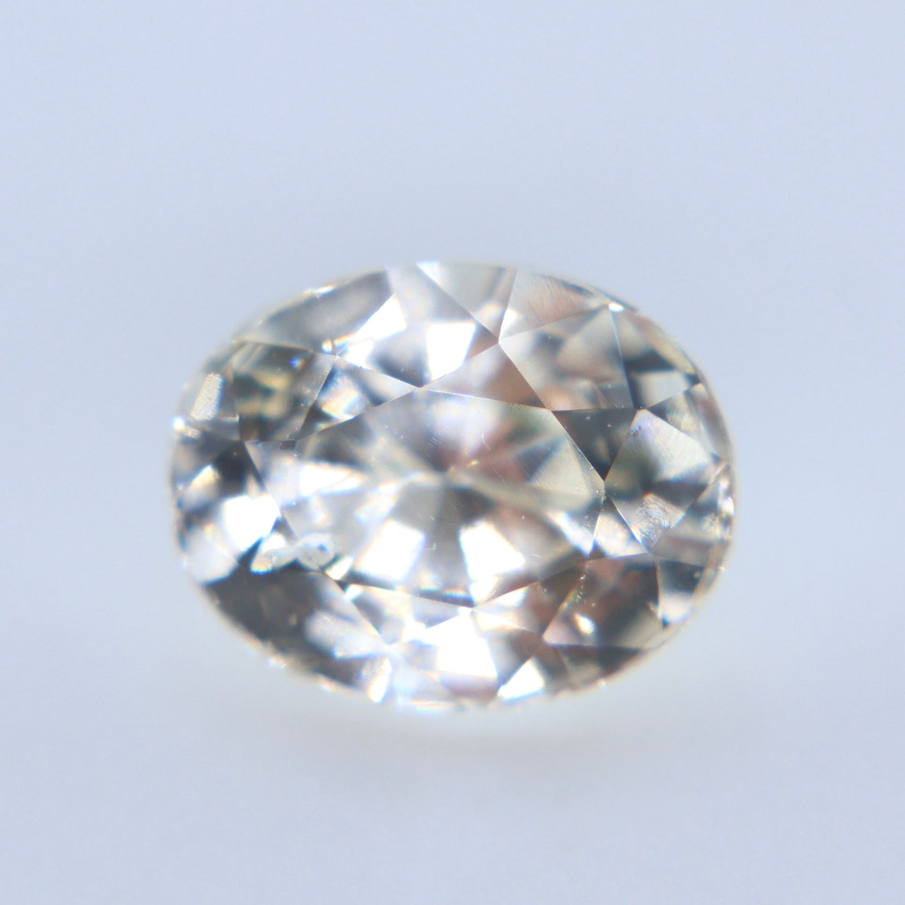 1.50 Carat Natural White Sapphire | Oval Cut | Unheated Ceylon Gemstone - Sapphirepal
