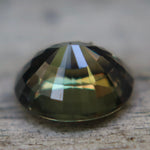 1.50ct Natural Color Change Sapphire – Ceylon Oval Cut Green to Reddish Orange Gemstone - Sapphirepal