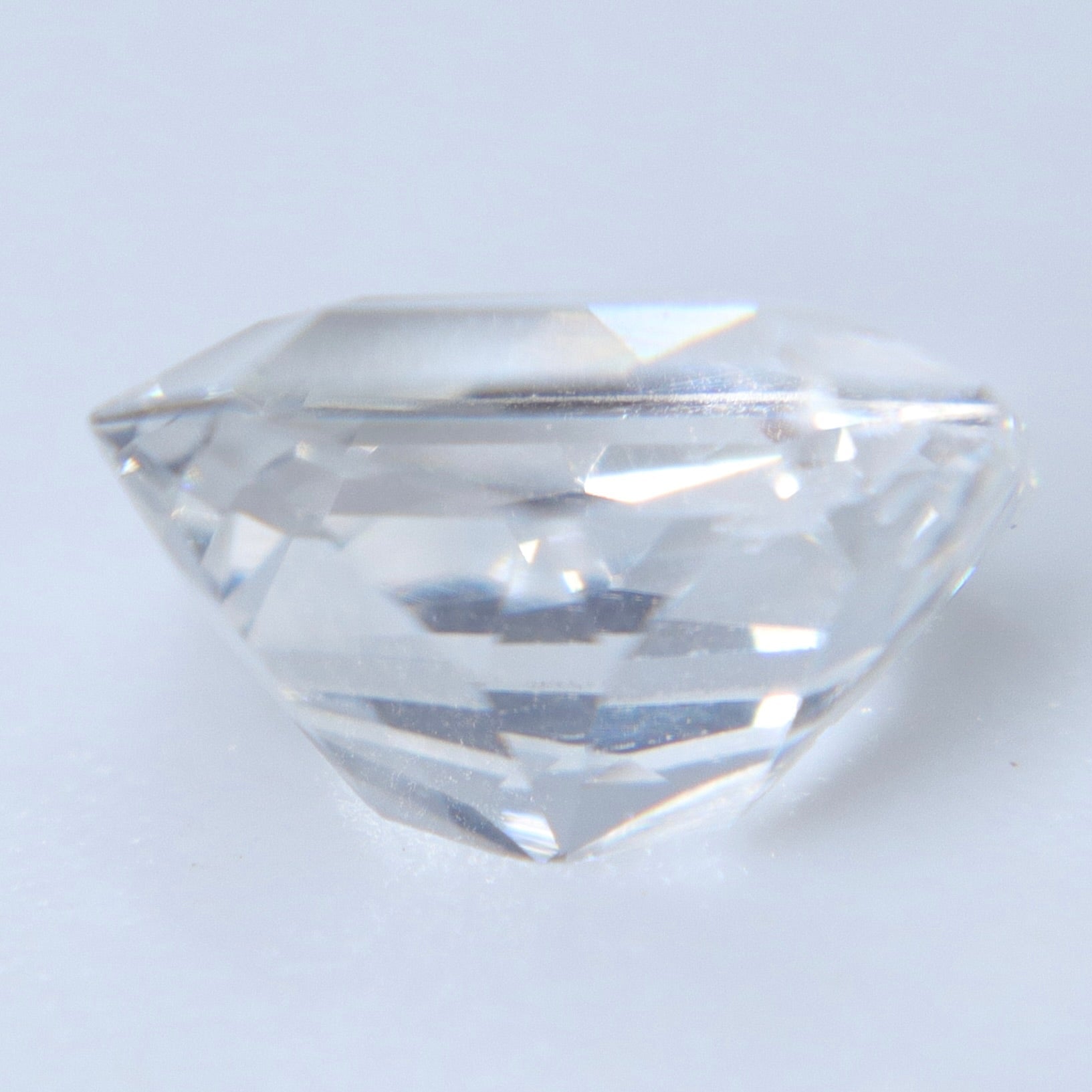 1.50ct Natural Colorless Sapphire – Emerald Cut Ceylon Sapphire - Sapphirepal