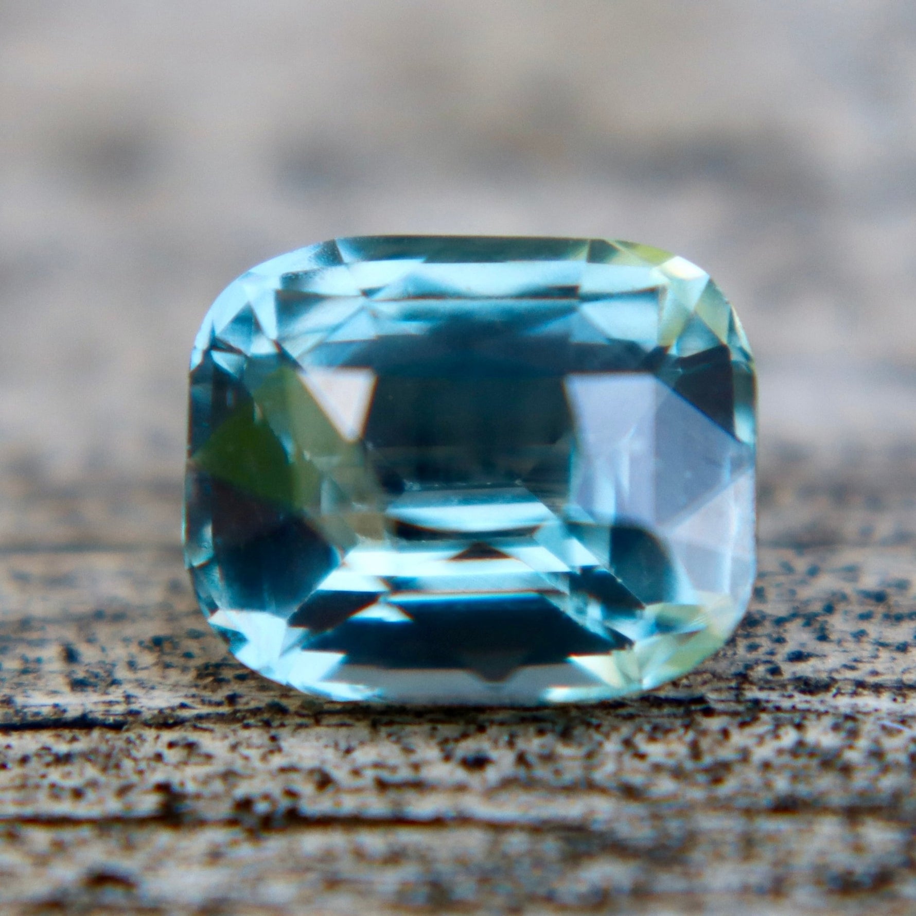 1.54 Carat Natural Teal Sapphire – Unheated Cushion Cut Madagascar - Sapphirepal