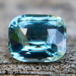 1.54 Carat Natural Teal Sapphire – Unheated Cushion Cut Madagascar - Sapphirepal