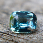 1.54 Carat Natural Teal Sapphire – Unheated Cushion Cut Madagascar - Sapphirepal