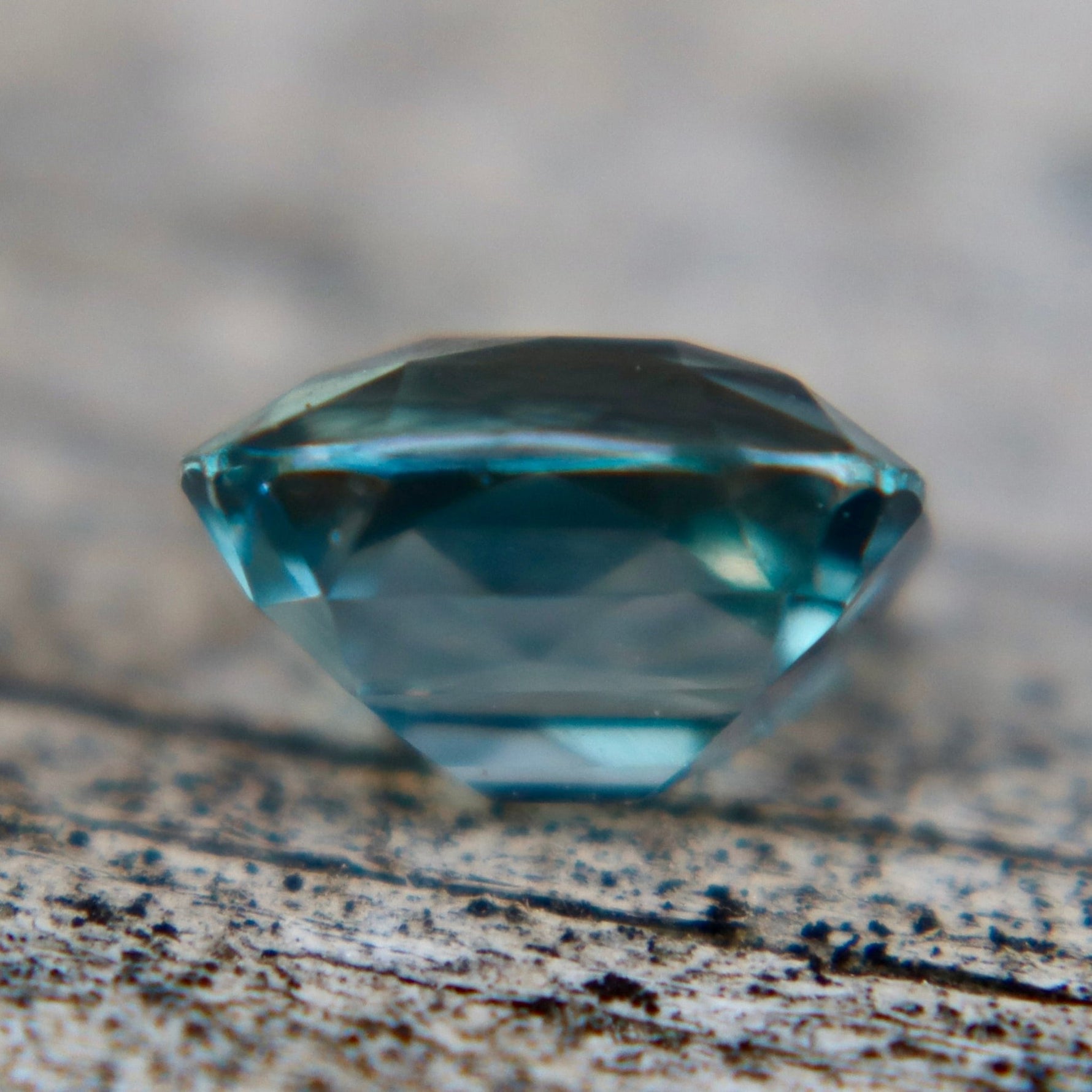 1.54 Carat Natural Teal Sapphire – Unheated Cushion Cut Madagascar - Sapphirepal