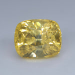 1.55ct Natural Vivid Yellow Sapphire – Rectangular Cushion Cut, Ceylon - Sapphirepal
