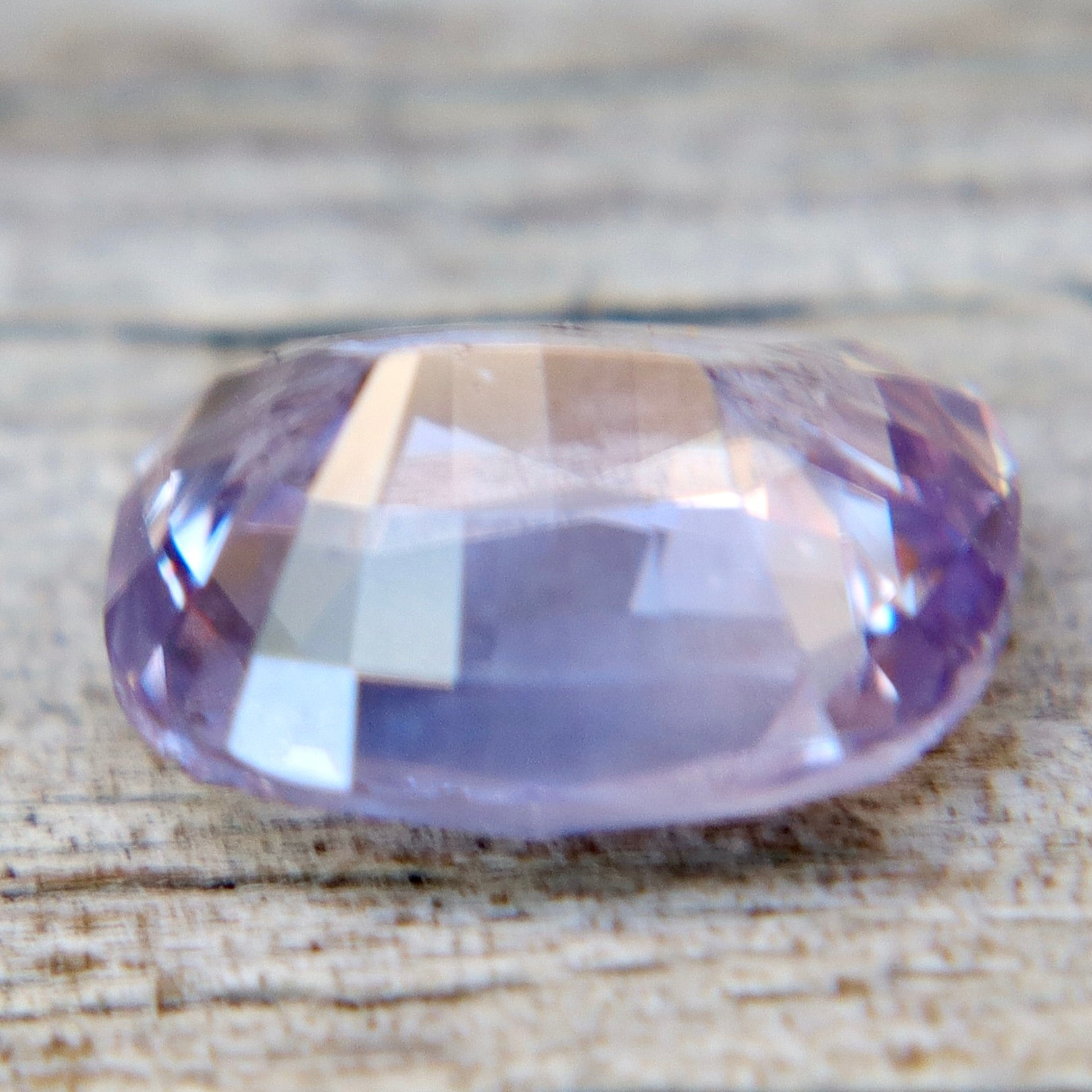 1.59 Carat Natural Pale Pink Sapphire – Unheated Cushion Cut Ceylon Gemstone - Sapphirepal