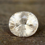 1.60 Carat Natural Pale Peach Sapphire – Unheated Ceylon Oval Gemstone - Sapphirepal