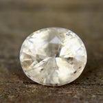1.60 Carat Natural Pale Peach Sapphire – Unheated Ceylon Oval Gemstone - Sapphirepal