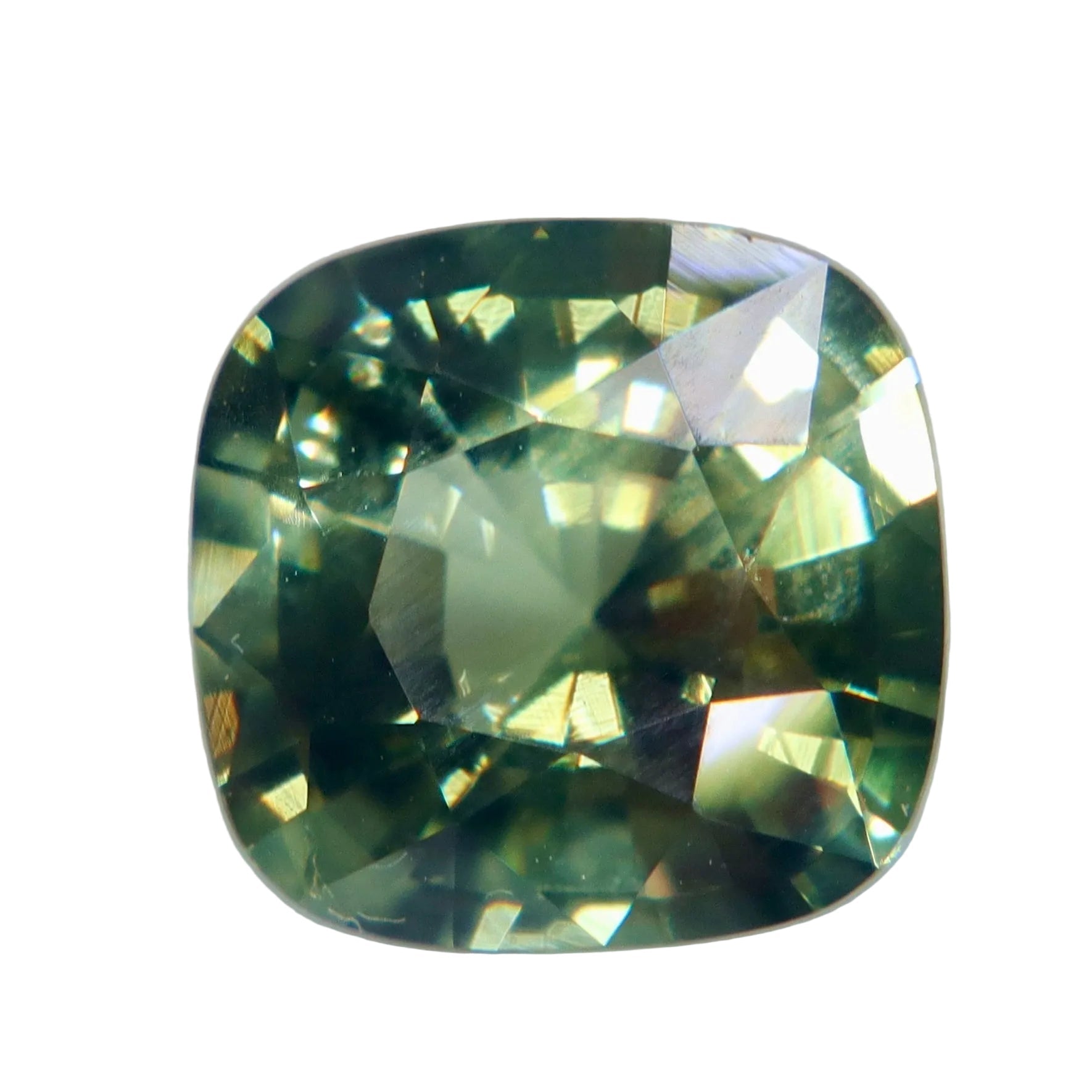 1.74 ct Natural Color - Change Alexandrite Cushion Cut | VVS Look | Untreated Gemstone - Sapphirepal