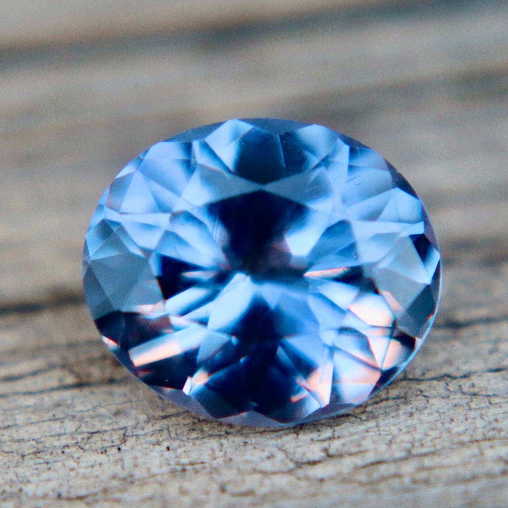 1.84 Carat Natural Purple Spinel – Ceylon Oval Cut Eye Clean Loose Gemstone with Authenticity - Sapphirepal