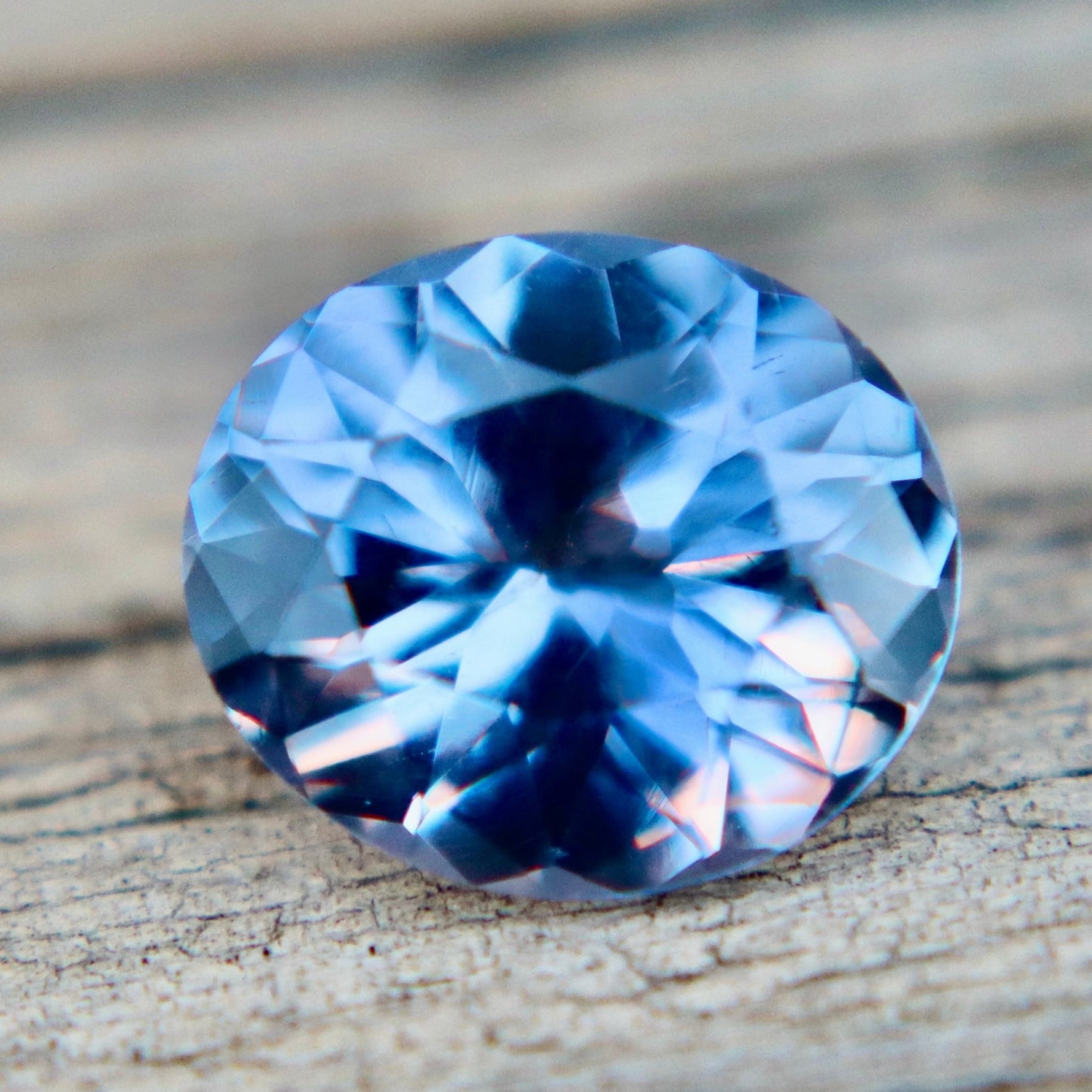 1.84 Carat Natural Purple Spinel – Ceylon Oval Cut Eye Clean Loose Gemstone with Authenticity - Sapphirepal
