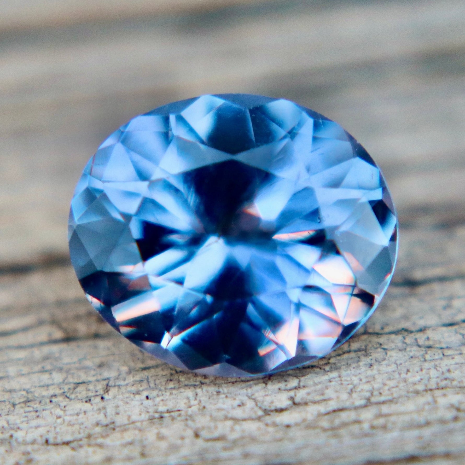 1.84 Carat Natural Purple Spinel – Ceylon Oval Cut Eye Clean Loose Gemstone with Authenticity - Sapphirepal