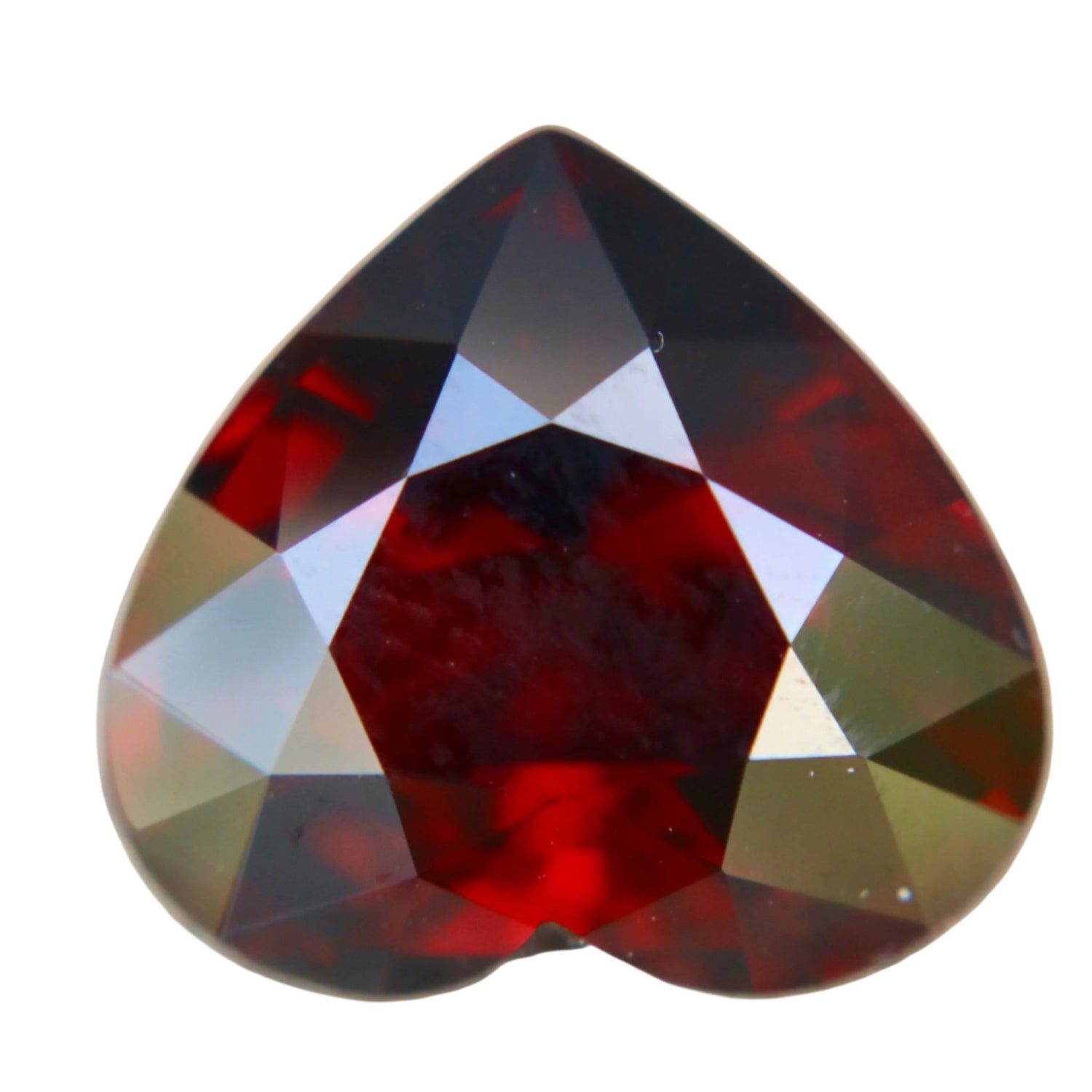 19.35 Carat Natural Garnet – Heart Cut | VVS Clarity | Ceylon Origin | Loose Red Garnet for Statement Jewellery - Sapphirepal