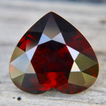 19.35 Carat Natural Garnet – Heart Cut | VVS Clarity | Ceylon Origin | Loose Red Garnet for Statement Jewellery - Sapphirepal