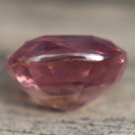 2.10 carat unheated Padparadscha sapphire with pink orange color