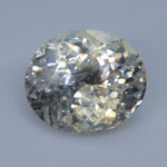 2.03ct Natural Pale Yellow Sapphire – Unheated Oval Ceylon Gemstone - Sapphirepal