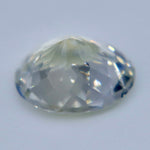 2.03ct Natural Pale Yellow Sapphire – Unheated Oval Ceylon Gemstone - Sapphirepal