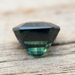 2.07 Carat Natural Australian Green Sapphire – Asscher Cut Eye - Clean Loose Sapphire for Engagement Ring (Authenticity Confirmed) - Sapphirepal